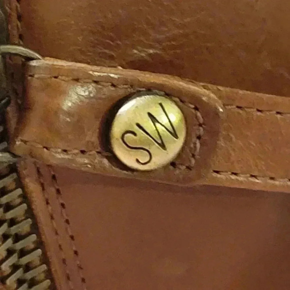 Stuart Weitzman Backstrap Boots Leather Shoes Saddle Old West Calf Bootie 6 - Picture 3 of 10